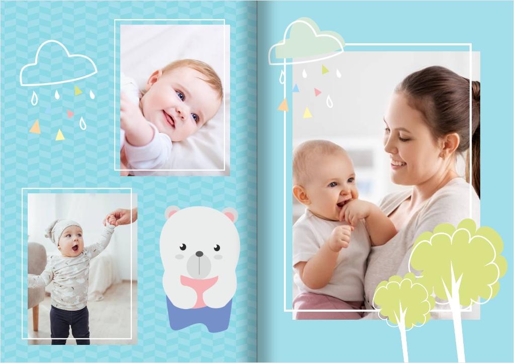 Fotoksiążka Biały miś