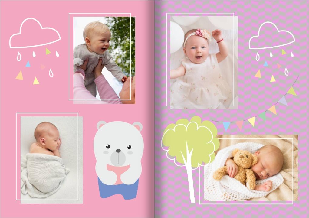 Fotoksiążka Biały miś