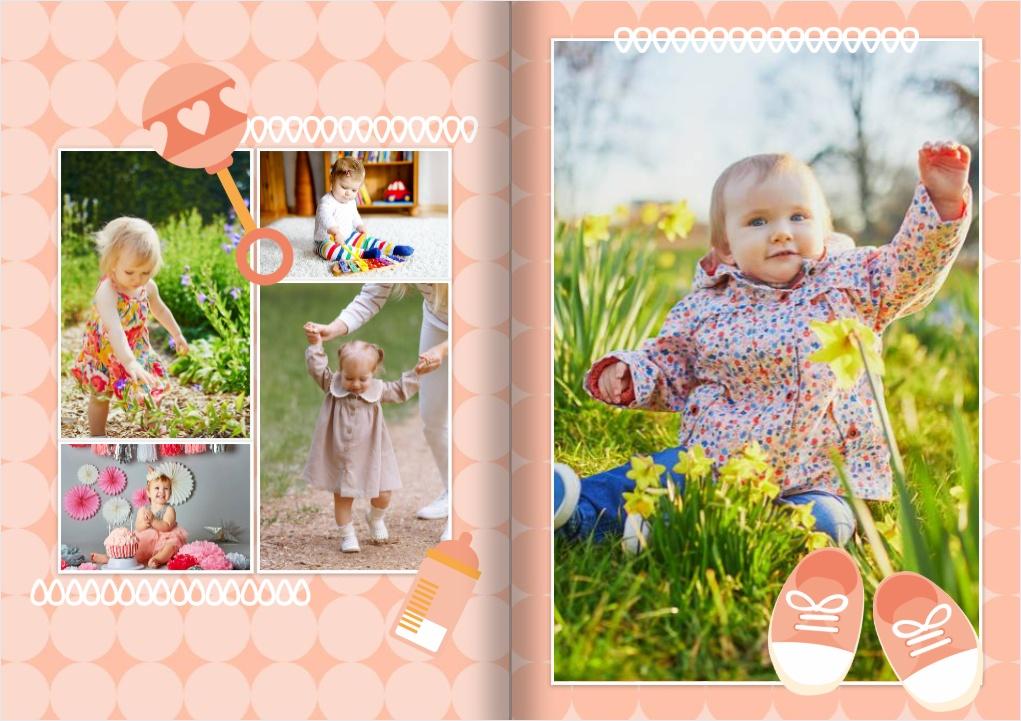 Fotoksiążka Dziewczynka