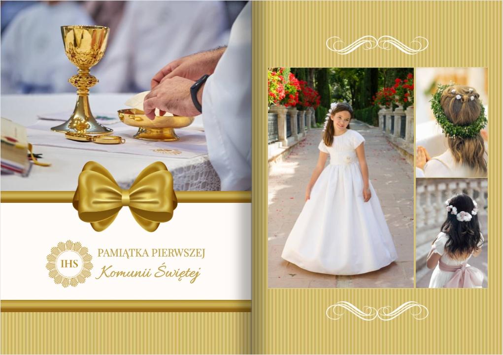 Fotoksiążka Pierwsza komunia