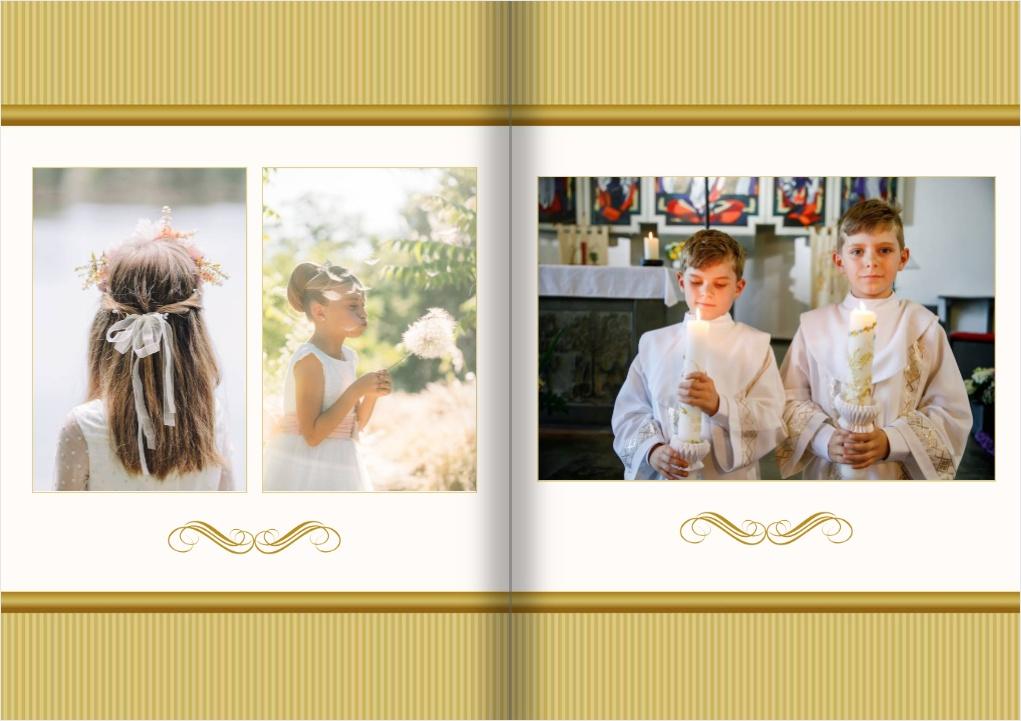 Fotoksiążka Pierwsza komunia