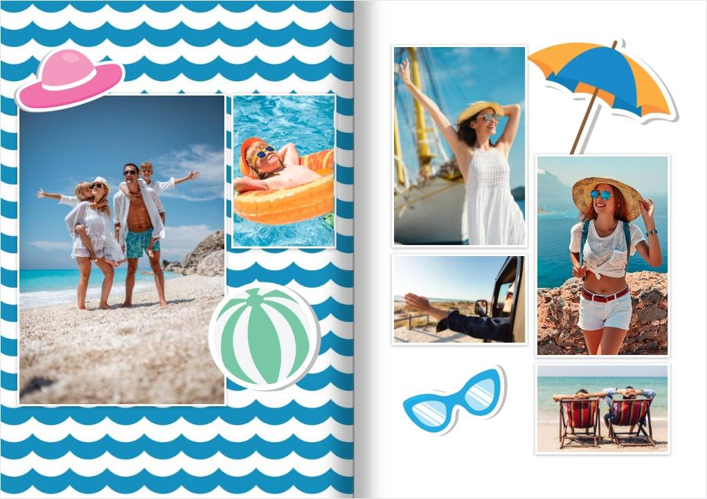 Fotoksiążka Plażowe opowieści